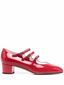 Carel Paris escarpins Kina en cuir verni - Rouge