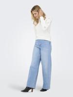 Only Onlfemme L/s Ub Swt Noos Sweater Cloud Dancer