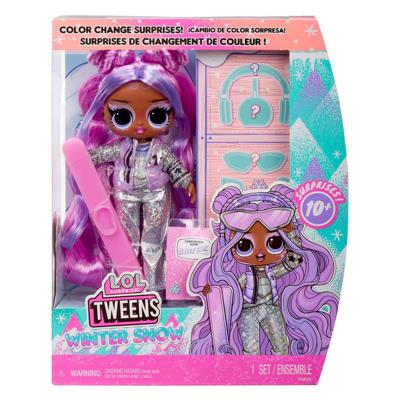 L.O.L. surprise tweens winter snow pop - violet snow