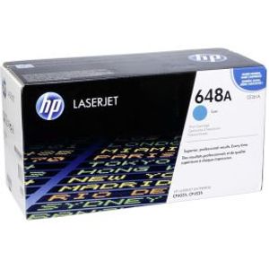 HP 648A originele cyaan LaserJet tonercartridge