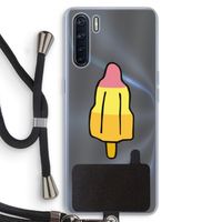Raketijsje: Oppo A91 Transparant Hoesje met koord