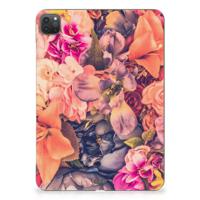 iPad Pro 11 (2024) Siliconen Hoesje Bosje Bloemen