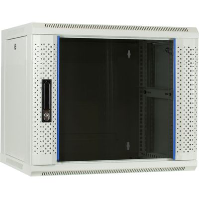DSI 9U witte wandkast met glazen deur - DS6409W server rack