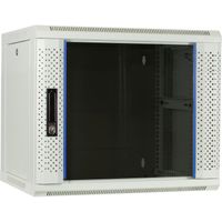 DSI 9U witte wandkast met glazen deur - DS6409W server rack 600 x 450 x 500mm