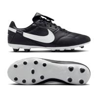 Nike Premier III Gras Voetbalschoenen (FG) Zwart Wit Zwart