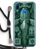 Haeckel Cubomedusae: Huawei P20 Lite Transparant Hoesje met koord
