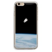 Alone in Space: iPhone 6 Plus / 6S Plus Transparant Hoesje