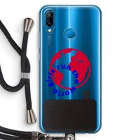 Run The World: Huawei P20 Lite Transparant Hoesje met koord