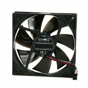 NoiseBlocker BlackSilent Pro PE-1 PC-ventilator Zwart (b x h x d) 92 x 92 x 25 mm