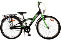 Volare thombike kinderfiets - jongens - 24 inch - zwart groen Volare thombike kinderfiets - jongens - 24 inch - zwart groen
