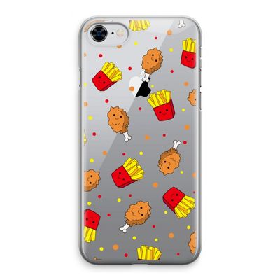 Chicken 'n Fries: iPhone 8 Transparant Hoesje
