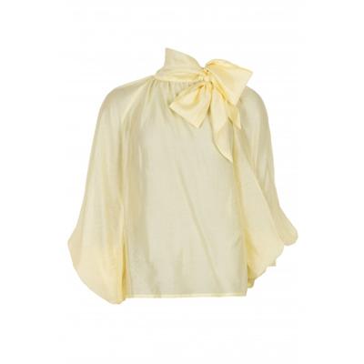 Freebird - Geel | Dames | Blouse | Geel | XXL | regular | Kamst mode