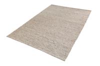 Tapijt WOOL 160x240cm zilvergrijs - 41717