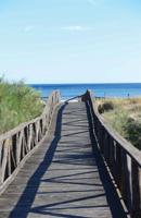 Brug zee 90x140cm Tuindoek - Customize it Brug zee 90x140cm Tuindoek - Customize it