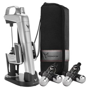 Coravin Wijnsysteem Model Two Elite Pro - Zilver