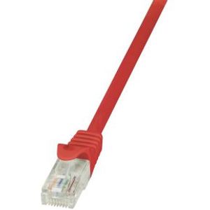 LogiLink 5m Cat.6 U/UTP 5m Cat6 U/UTP (UTP) Rood netwerkkabel