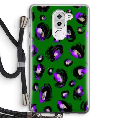 Green Cheetah: Honor 6X Transparant Hoesje met koord