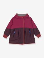 Waterdichte overgangsjas voor meisjes AINA MOVE FINKID, colorblock framboos