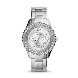 Fossil ES3588P Stella multifunctioneel roestvrijstalen Dameshorloge