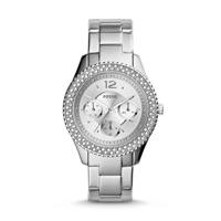 Fossil ES3588P Stella multifunctioneel roestvrijstalen Dameshorloge