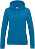 Just Cool JH001F Women´s College Hoodie - Sapphire Blue - XXL