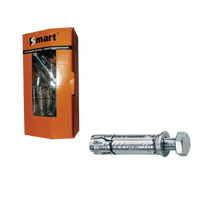 pgb-Europe SMART | Keilbout met tapbout M8x45x90 Zn | 25 st SM000T001080090E