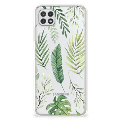 Samsung Galaxy A22 5G | TPU Case | Leaves