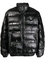 AAPE BY *A BATHING APE® veste matelassée à logo imprimé - Noir