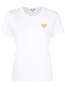 Comme Des Garçons Play heart logo T-shirt - Blanc