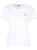 Comme Des Garçons Play heart logo T-shirt - Blanc - thumbnail