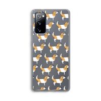 Doggy: Samsung Galaxy S20 FE / S20 FE 5G Transparant Hoesje