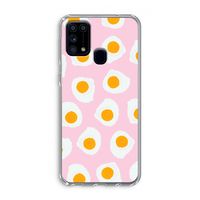 Dancing eggs: Samsung Galaxy M31 Transparant Hoesje Dancing eggs: Samsung Galaxy M31 Transparant Hoesje