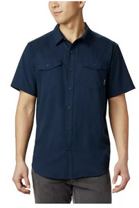 Columbia Utilizer™ II Solid Short Sleeve Shirt Heren Collegiate Navy XXL