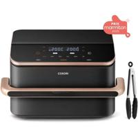 Friggitrice senza olio COSORI - Dual Blaze Twinfry Chef Edition - Capacità 10 l - 6 programmi - 2800 W - Nero