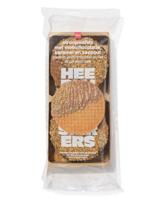 HEMA Stroopwafels met melkchocolade, karamel en zeezout 231g