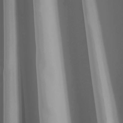 Differnz Color douchegordijn 100% polyester - verzwaarde onderzoom - 180 x 200 cm - grijs
