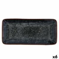Snackdienblad Bidasoa Elite Bruin 30 x 14,5 x 2,6 cm (6 Stuks)