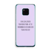 Tequila: Huawei Mate 20 Pro Transparant Hoesje