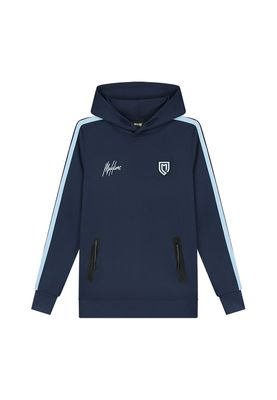 Malelions Sport Academy Hoodie MS2-AW23-11-311 Blauw maat