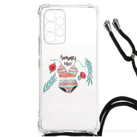 Samsung Galaxy A53 Stevig Bumper Hoesje Boho Summer - thumbnail