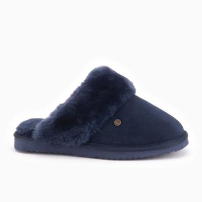Warmbat Flurry Suede Pantoffel Dames Dark Navy 37