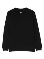 Rick Owens Kids sweat Level T en jersey - Noir - thumbnail