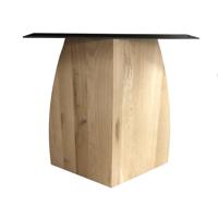 Eiken houten v poot 69 cm bij 22 cm en hoogte 75cm - 2 stuks Eiken houten v poot 69 cm bij 22 cm en hoogte 75cm - 2 stuks