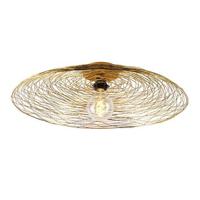 QAZQA Oosterse plafondlamp goud 60 cm - Glan