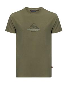 Life-line Life Line Nigel Heren T-shirt Olive XXL