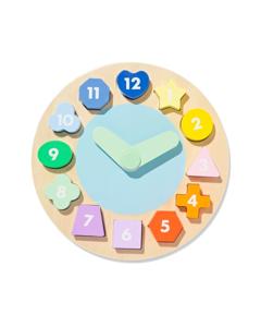 HEMA Puzzel Klok Hout