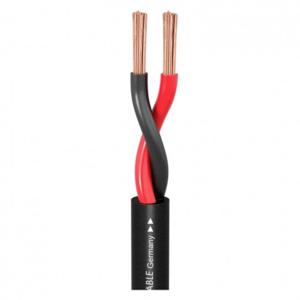 Sommer Cable 440-0051FC Luidsprekerkabel 2 x 4.00 mm² Zwart per meter