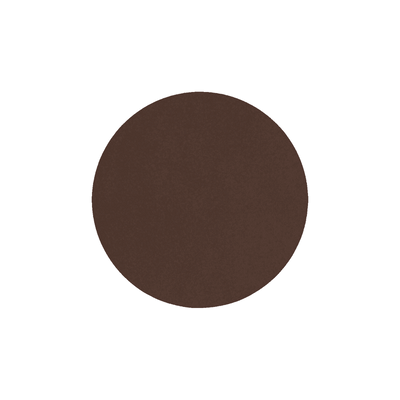 LIND DNA - Glass Mat Circle - Onderzetter 10cm Nupo Dark Brown