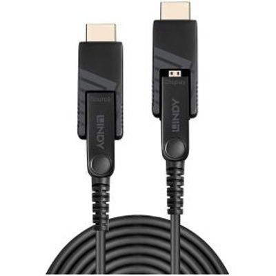 Lindy 38320 HDMI kabel 10 m HDMI Type D (Micro) Goud