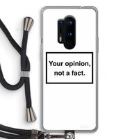 Your opinion: OnePlus 8 Pro Transparant Hoesje met koord